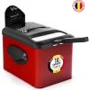 Friteuse 3.5l 3200w Rouge – 1905r Duofil – FRIFRI 23