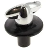 Bouton De Four Argent Et Noir Pour Cuisiniere Valberg 19