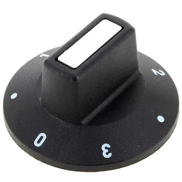 Bouton Noir 0 A 3 12h Pour Bloc Evier Divers, Table De Cuisson 1