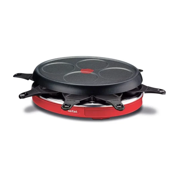Tefal Raclette Colormania 1050W 8 Personnes RE138512 1