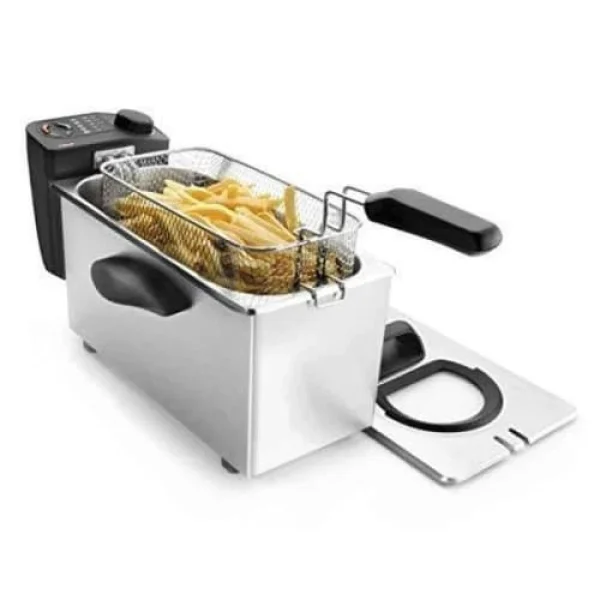 69135 Friteuse 3.5L 2000W 240V 60Hz Acier Inoxydable Argent 1