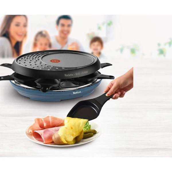 Tefal Appareil à Raclette Multifonctions 3 En 1 Pour 8 Personnes 1050W Noir… 1