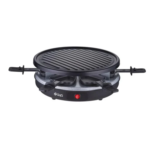 Appareil à Raclette Grill AYA 6-NOIR DN 1