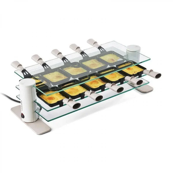 Appareil à Raclette 10 Personnes 1400w En Verre – 009908 – LAGRANGE 3