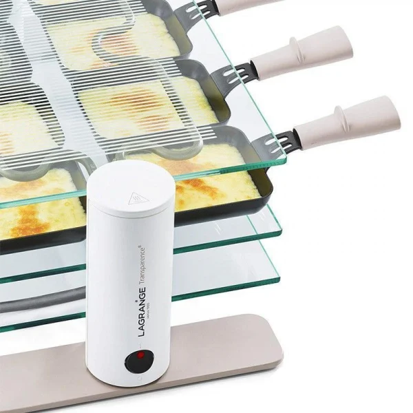 Appareil à Raclette 10 Personnes 1400w En Verre – 009908 – LAGRANGE 4