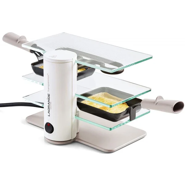 Appareil à Raclette 2 Personnes 350w En Verre – 009208 – LAGRANGE 3