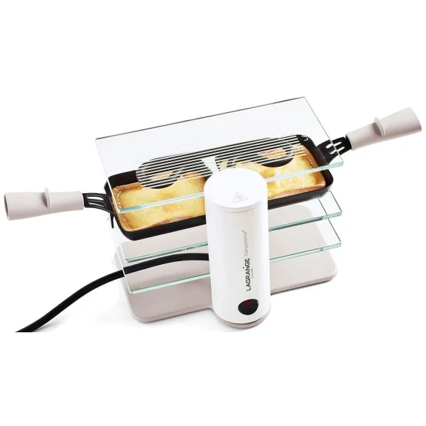 Appareil à Raclette 2 Personnes 350w En Verre – 009208 – LAGRANGE 4