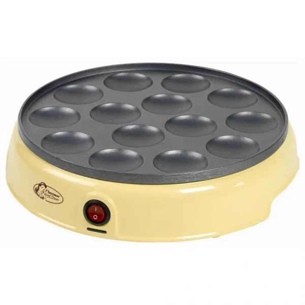 Appareil à Poffertjes 800w Jaune – Apfm700sd – BESTRON 3
