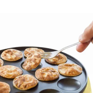 Appareil à Poffertjes 800w Jaune – Apfm700sd – BESTRON 13