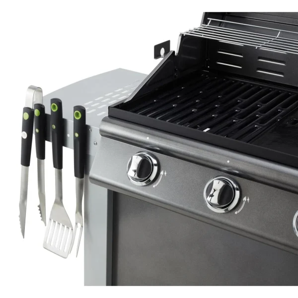 Coffret Accessoires Aimantés – 3 Pcs Inox/soft Touch 4