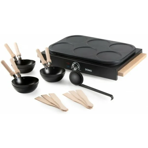 Domo Crêpière Wok Party Set 1