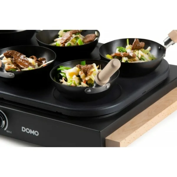 Domo Crêpière Wok Party Set 3