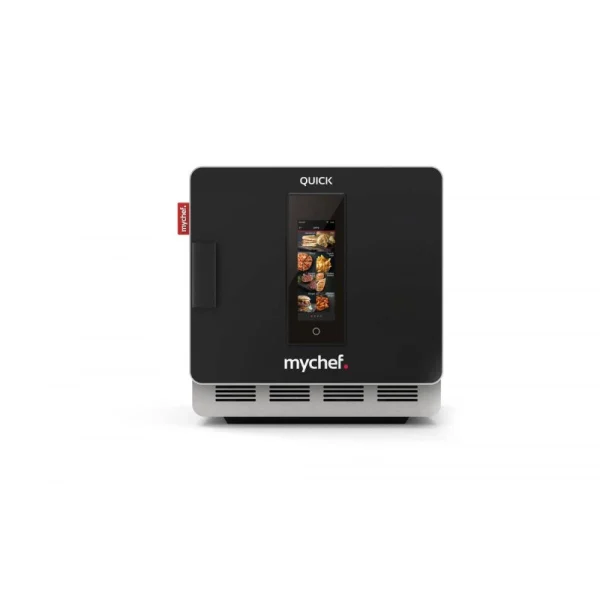Four à Cuisson Accélérée QUICK 1T Ecran Tactile – Mychef – Noir M… 1