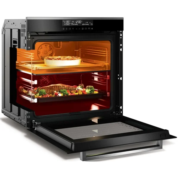 Beko Four Intégrable Multifonction 80l 60cm A Pyrolyse Inox/noir – Bvm3540… 3