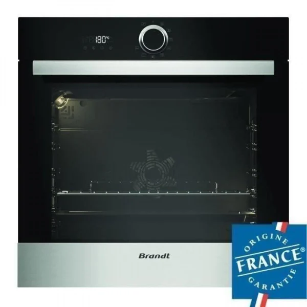 BRANDT BXP5560X – Four électrique Encastrable Multifonction Chaleur T… 1