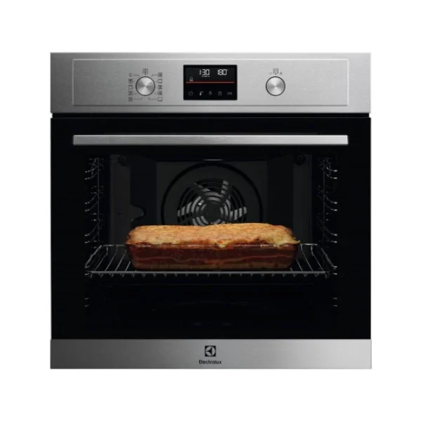 Electrolux Four Encastrable Pyrolyse EBF4P46X Série 600 , Inox Anti-trace, 72 Li… 1