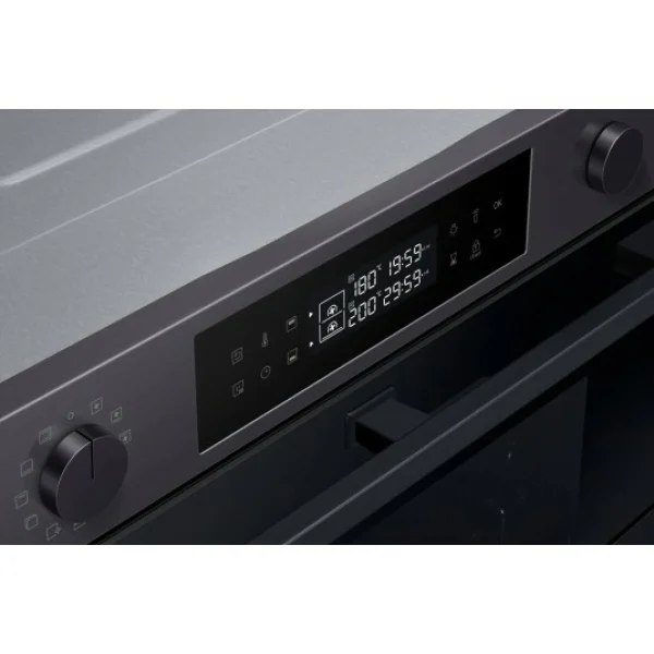 Samsung Four Encastrable Pyrolyse NV7B45502AB Dual Cook Flex ,76L, Vapeur Natu… 4