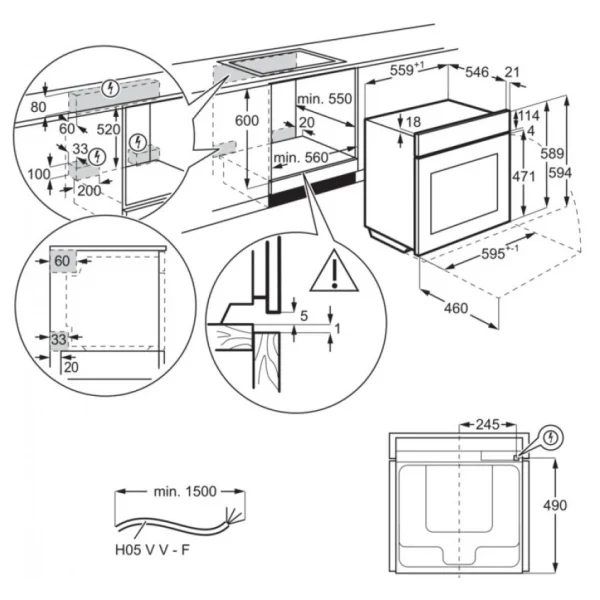 Electrolux – Eob9s31wx 4