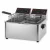 Friteuse Professionnelle à Poser Inox 2 X 5 Litres – Pujadas – 16