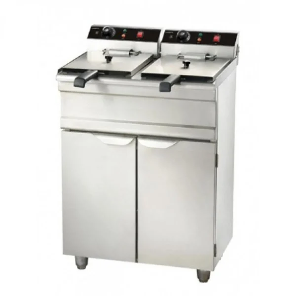 Friteuse Professionnelle électrique – 2 X 9 Litres – 2x 3,3 KW – Comb… 1