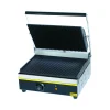 Grill Panini Simple Plaque En Fonte Rainurée 2,2 KW – Stalgast – 10