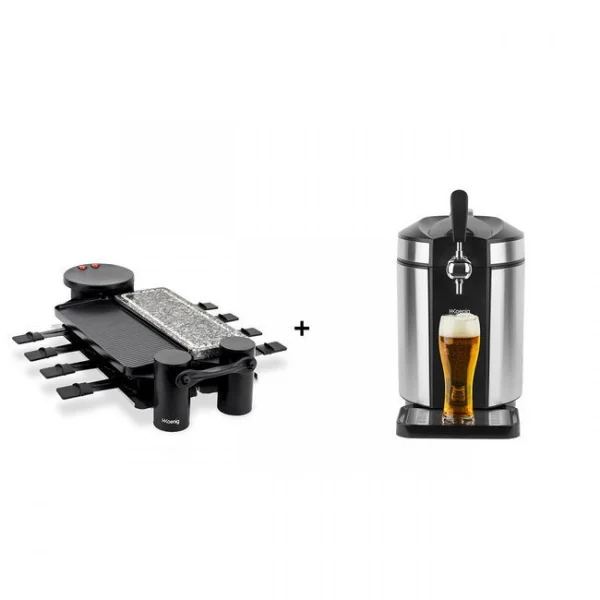 HKOENIG RP360 +BW1880 APPAREIL A RACLETTE 4 EN 1 ET TIREUSE A BIERE … 1