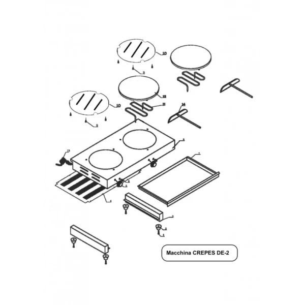Machine Pour Crêpes DE-2 – Beckers 3