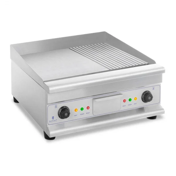 Plancha Grill électrique Nervurée Double 60 Cm 6 400 Watts 14_000286… 1