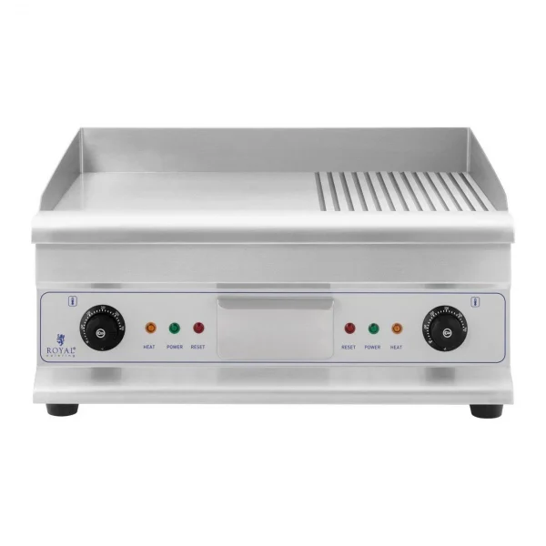 Plancha Grill électrique Nervurée Double 60 Cm 6 400 Watts 14_000286… 3
