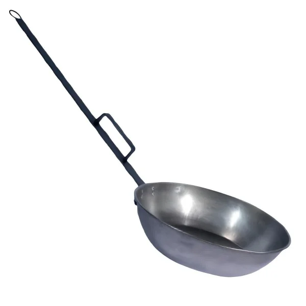 Poêle Profonde Avec Manche Renforcé En Acier Coloris Noir – Ø 45 Cm 3