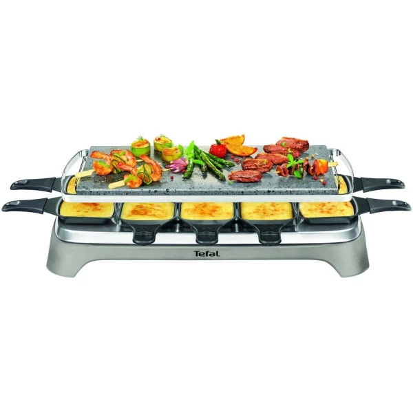 Tefal Appareil à Raclette 10 Personnes 1350w + Pierre à Griller – Pr457b12… 3