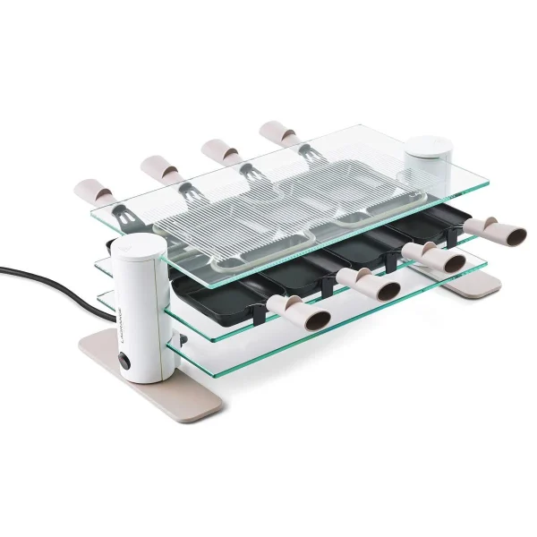 Appareil à Raclette 8 Personnes 1000w Verre – 009808 – LAGRANGE 1