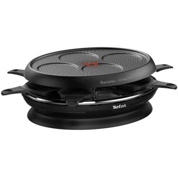 Tefal RE320812 Raclette 1050W Plaques Amovibles Revêtement Antiadhésif Noi… 1
