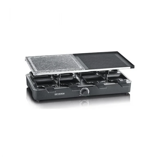 SEVERIN Appareil à Raclette 8 Personnes 1400w + Pierre à Griller + Gril – 23… 4