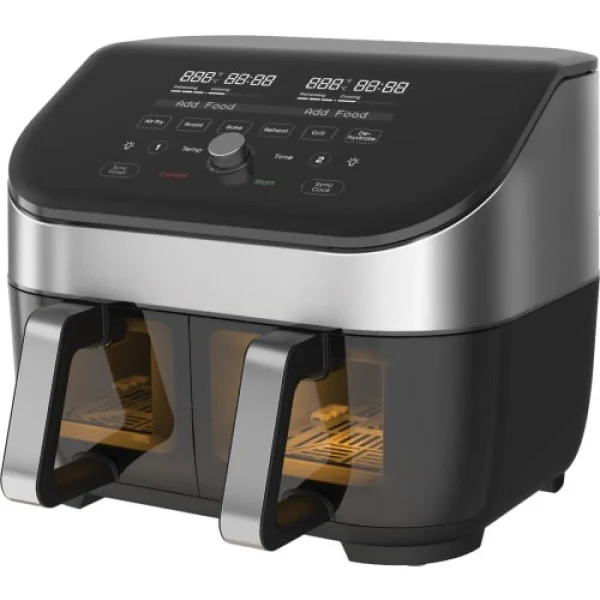 Vortex Plus Friteuse 7.5L 1700W Fonction Tactile Acier Inoxydable Noir 1
