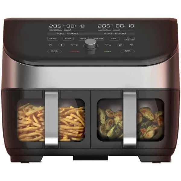 Vortex Plus Friteuse 7.5L 1700W Fonction Tactile Acier Inoxydable Noir 4